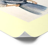 Poster van de Modes van Parijs in 1910 (Hoek)