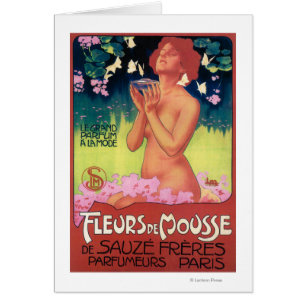 Poster van de Mousse Perfume