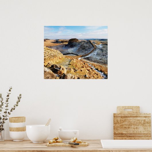 Poster van de muur van Hadrians/druk (Keuken)