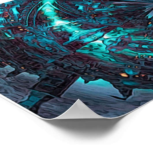 poster van de nacht (Hoek)