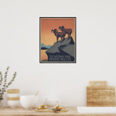  Poster van de Nationale Parken van WPA Circa 1940 (Keuken)