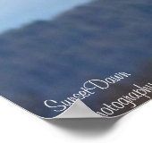 Poster van de noordelijke Harrier en Short=Eared O (Hoek)