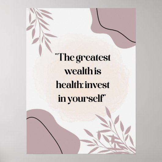 Poster van de notering voor ziekenhuis, medisch ce (Voorkant)