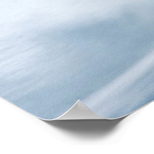 Poster van de oceaangolf (Hoek)