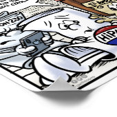 Poster van de ondersteuningsgroep (Hoek)