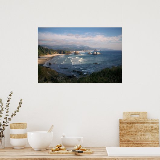 Poster van de oregonkusten (Keuken)