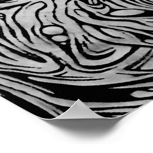 poster van de organische schedel (Hoek)