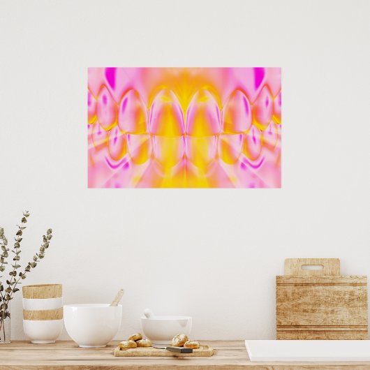 Poster van de orthodontist van de teeth Bite Denti (Keuken)