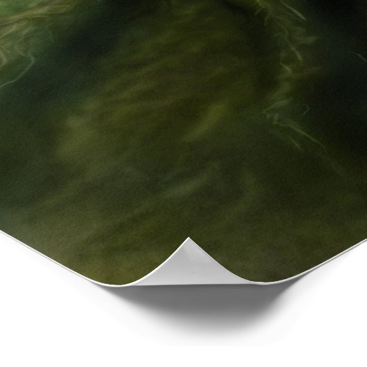 poster van de oude boomfantasie (Hoek)