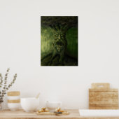 poster van de oude boomfantasie (Keuken)