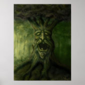 poster van de oude boomfantasie (Voorkant)