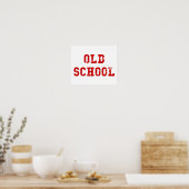 Poster van de oude school | Oldskool Gifts (Keuken)