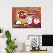 Poster van de oudgefundeerde kaak (Thuiskantoor)