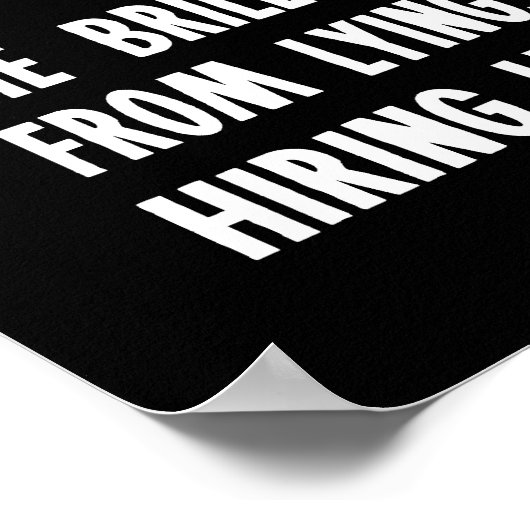 Poster van de overheid (Hoek)