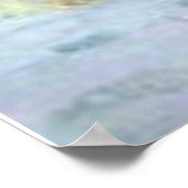 Poster van de Paarden en Girl Winter (Hoek)