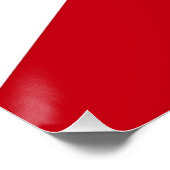 Poster van de patriottische muur met vlag van Flor (Hoek)