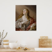 poster van de "Penitent Magdalene" (Keuken)