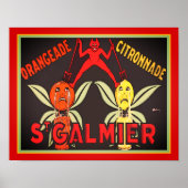  Poster van de Pop van Sint-Galmier Soda (Voorkant)