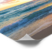 Poster van de prachtige Ocean Scene (Hoek)