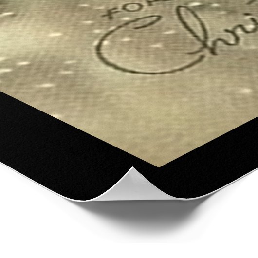 Poster van de pretkerkgemeenschap (Hoek)