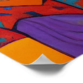 Poster van de Rajasthan-thuismuur (Hoek)