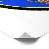 Poster van de rechtshandhavingspolitie (Hoek)