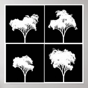 Poster van de recursieve bomen