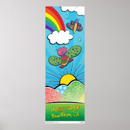 Poster - Van de regen houden - Buellton.Art
