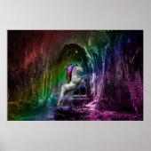 Poster van de regenboogontinkting (Voorkant)