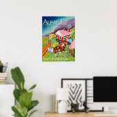 Poster van de regering van Australië (Thuiskantoor)