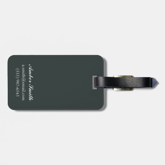 Poster van de Reis van de Boot van AlaskaCrab het Bagagelabel (Achterkant horizontaal)