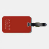 Poster van de Reis van de Oogst van de Moerassen Bagagelabel (Achterkant horizontaal)