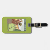 Poster van de Reis van de Scène van OregonGolf het Bagagelabel (Voorkant horizontaal)