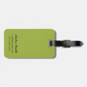 Poster van de Reis van de Scène van OregonGolf het Bagagelabel (Achterkant horizontaal)