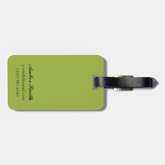 Poster van de Reis van de Scène van OregonGolf het Bagagelabel (Achterkant horizontaal)