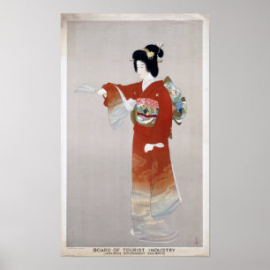 Poster van de Reis van Japan het Vintage Japanse