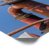 Poster van de reserveluchtdruk (Hoek)