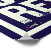 Poster van de Revolutie in Washington (Hoek)