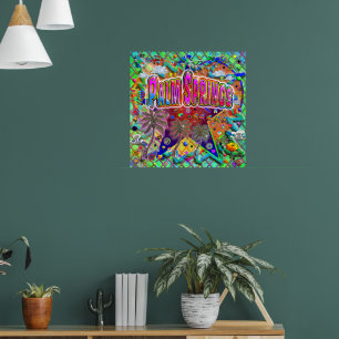 Poster van de risicofactor van palmveren