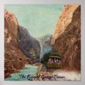 Poster van de Royal Gorge Train (Voorkant)