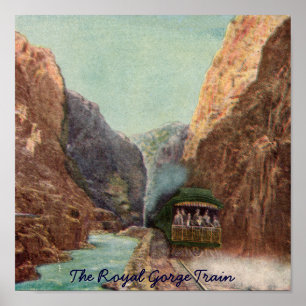 Poster van de Royal Gorge Train
