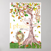 Poster van de ruimte: Psalm 139: 13-14 (Voorkant)