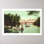 Poster van de Russian River Healdsburg (Voorkant)