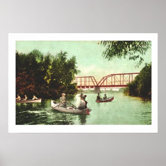 Poster van de Russian River Healdsburg (Voorkant)