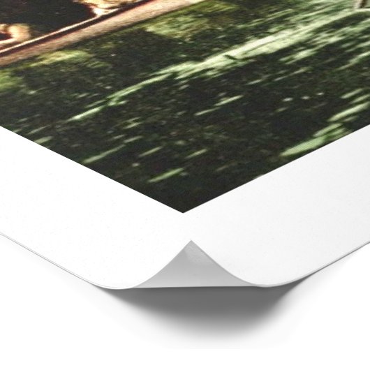 Poster van de Russian River Healdsburg (Hoek)