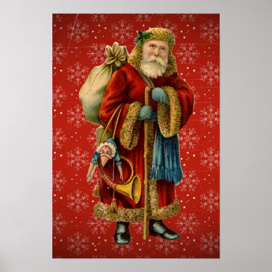  Poster van de Santa Holding (Voorkant)