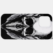 Poster van de schedelvector Case-Mate iPhone case (Achterkant (horizontaal))