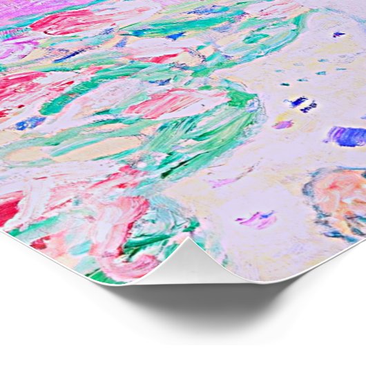 Poster van de schilderijen van Gustav Klimt Mäda P (Hoek)