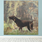 Poster van de schildluis canvas afdruk (Insitu (Houten vloer))
