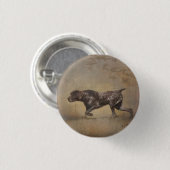 Poster van de schildluis ronde button 3,2 cm (Voorkant /achterkant)